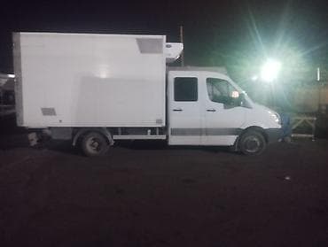 Рефрижераторный фургон на базе Mercedes-Benz Sprinter (двухрядная