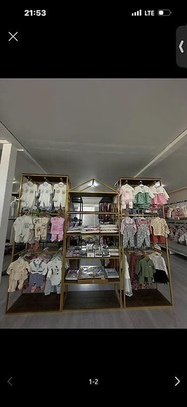 Кронштейн Для одежды, Материал: Металл, Лофт, Б/у — 2
