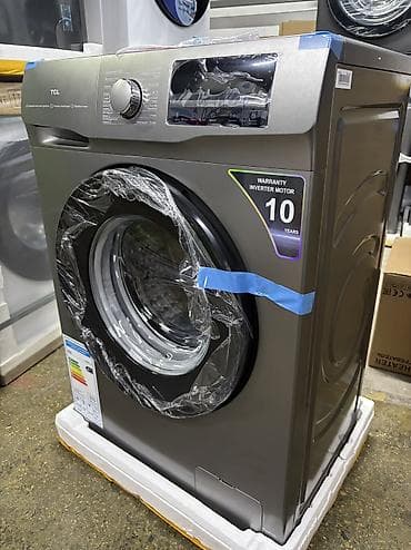 Стиральные машины: Стиральная машина автомат TCL, Новый, До 6 кг, Компактная, узкая — 4