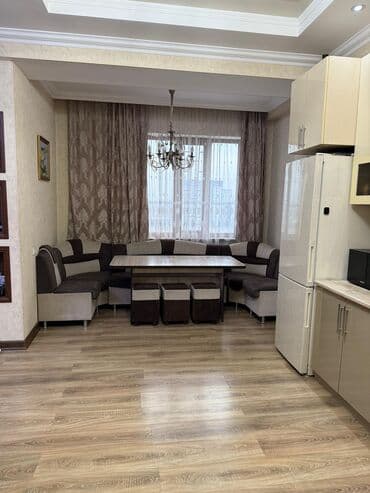 квартира снять на долгий срок: 95 м², С мебелью — 4