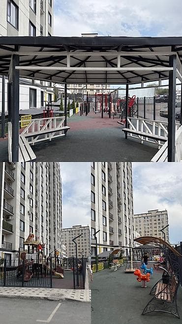 качан: 1 бөлмө, 46 м², 8 кабат, Жаңы ремонт — 1
