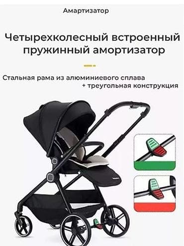 Коляски: Прогулочная коляска Baby Stone - Тип: легкая городская прогулочная — 2