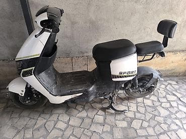 Электроскутер E-Bike Sport, белый - Тип: электрический скутер/мопед -