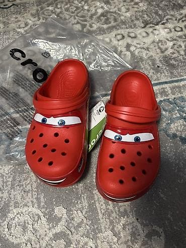 Атайын кийим: Детские сабо Crocs x Disney Cars (Молния Маккуин) - Бренд: Crocs - — 5