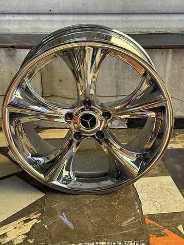 диска титан 12: Литые Диски R 20 Mercedes-Benz, Комплект, отверстий - 5, Б/у — 3