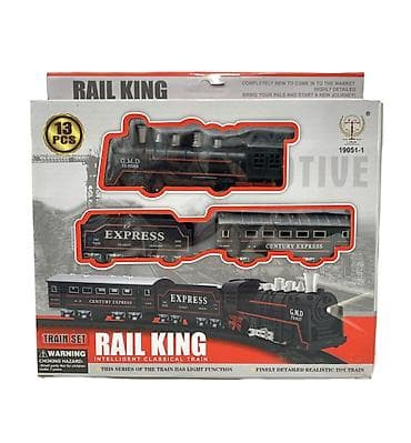 российский металлический конструктор: Набор игрушечной железной дороги Rail King (Intelligent Classical — 1