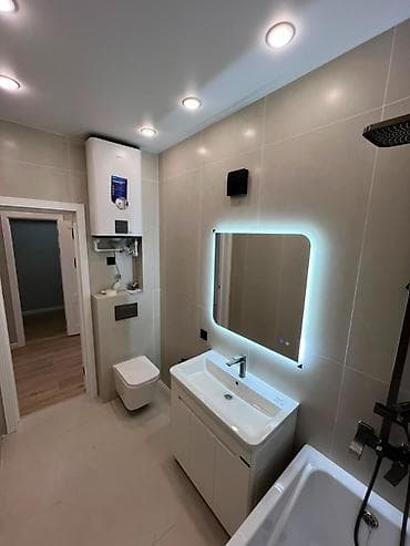 Батирлер: 1 бөлмө, 51 м², Кулатов / Матросов көч. Элитка, 15 кабат, Евро оңдоо — 3
