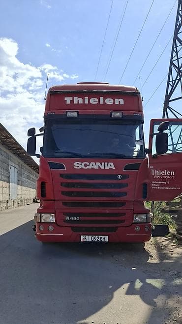 daf cf: Тягач, Scania, 2012 г., Тентованный — 2