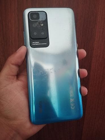 poco x3 pri: Redmi, Redmi 10, Б/у, 64 ГБ, цвет - Синий, 2 SIM — 1