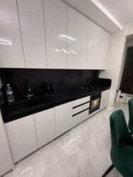 микрорайон кок жар квартиры: 1 комната, 51 м², Элитка, 9 этаж, Дизайнерский ремонт — 4