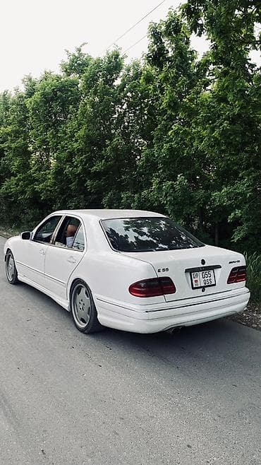 mercedesbenz еclass: Mercedes-Benz E-класс AMG: 1996 г., 5.5 л, Автомат, Бензин, Седан — 5