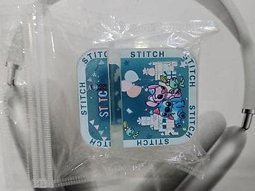 стик бот: Наклейки «Stitch» для кейса AirPods - Комплект декоративных наклеек с — 1