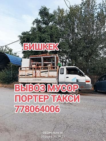 Услуги: Заказать Хендай портер, Вывоз строй мусора, C грузчиком — 1