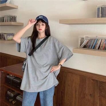 сорочки для беременных в роддом: Продаются оверсайз футболки новые Цвет: серый Цена 700с 1шт,торга нет — 1