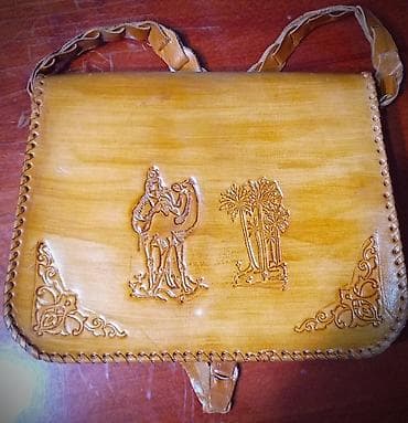 Аксессуары: Раритет: жен. сумка, натур. кожа, "эксклюзив. модель", ручная работа — 1