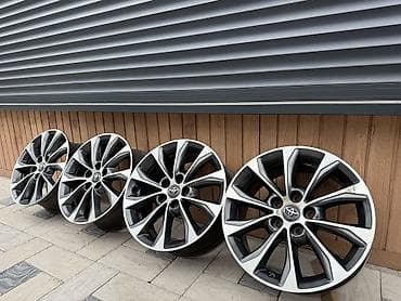 17: Литые Диски R 17 Toyota, Комплект, отверстий - 5, Б/у — 6