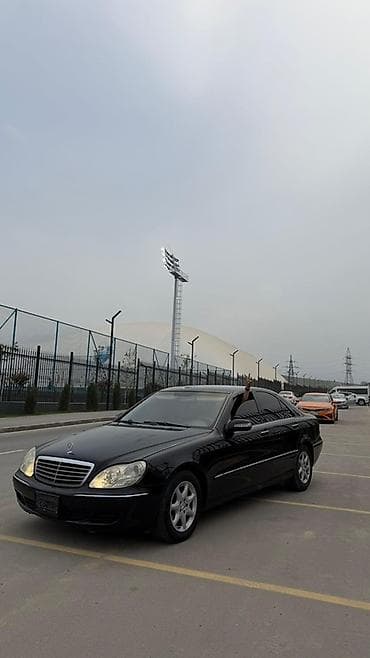 Mercedes-Benz S-Class: 2003 г., 3.7 л, Автомат, Газ, Седан