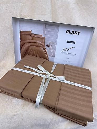 Постельный комплект CLASY – сатин-жаккард в полоску - Бренд: CLASY -