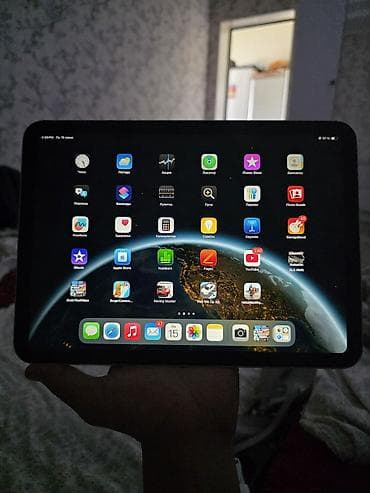 Планшеттер: Планшет, Apple, эс тутум 128 ГБ, 8" - 9", Колдонулган, Классикалык түсү - Күмүш — 2