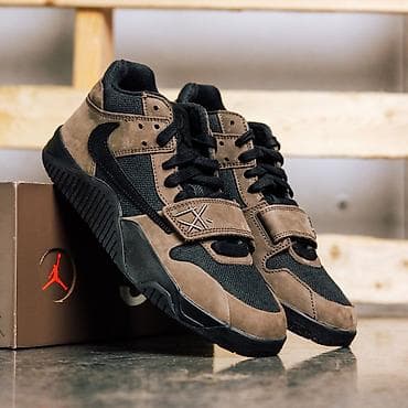 Туфли: Мужские кроссовки, 46, Jordan, Новый, цвет - Коричневый, Самовывоз, Платная доставка — 2