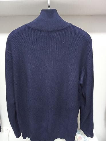 Рубашки: Мужской свитер, 4XL, Massimo Dutti, Б/у, цвет - Черный, Самовывоз — 6