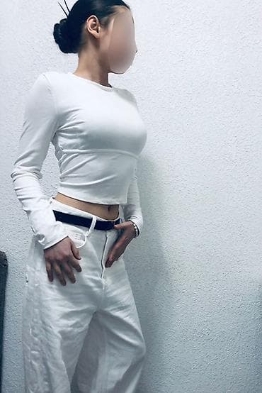 нижнее женское белье: Лонгслив, цвет - Белый, Все размеры — 3