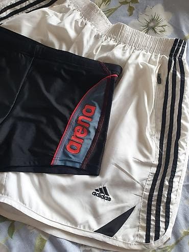 шорты: Шорты Adidas б\у в хорошем состоянии. размер "М" и плавки" ARENA" — 2
