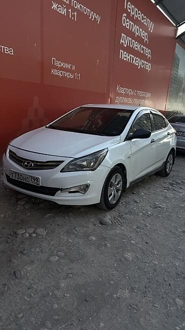 Hyundai Solaris: 2015 г., 1.4 л, Автомат, Бензин, Седан at lalafo.kg Hyundai Solaris: 2015 г., 1.4 л, Автомат, Бензин, Седан