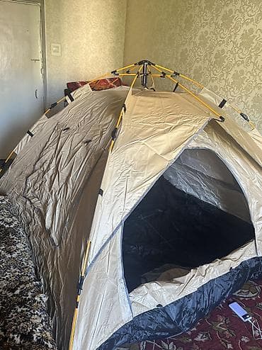 champ: Осталось 10 штук Также сдается а аренду по 500 сом за день Палатка — 3