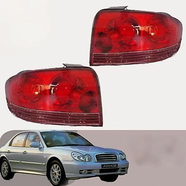 Транспорт: Задние фонари для Hyundai Sonata IV (EF) рестайлинг, седан 2001–2004 — 1
