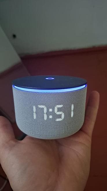 Техника и электроника: Умная колонка Алиса с LED‑часами и световым кольцом - Компактная — 1