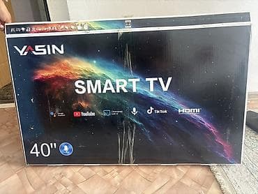 YASIN SMART TV 40" - Диагональ: 40" - Платформа Smart TV с поддержкой