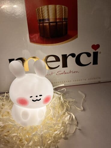 лампа ночник: Очень милый ночник на батарейках в подарочной упаковке 🎁 — 3