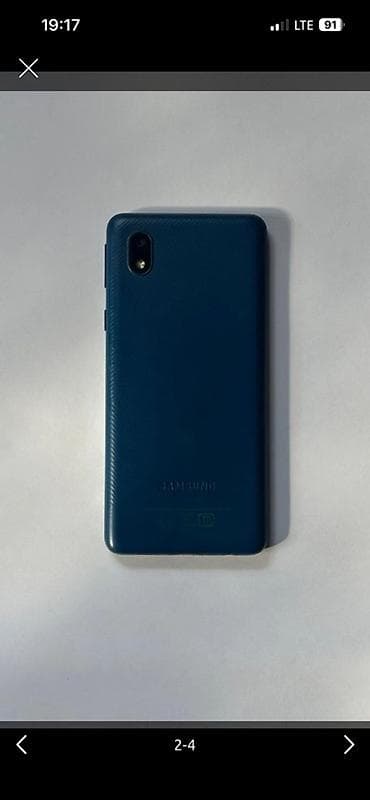 iphone 6a: Samsung Galaxy A01 Core, Б/у, 32 ГБ, цвет - Синий, 2 SIM — 2