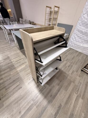 Прикроватная тумба, Новый, Без зеркала, цвет - Бежевый, ЛДСП, В рассрочку, Платная доставка at lalafo.kg Прикроватная тумба, Новый, Без зеркала, цвет - Бежевый, ЛДСП, В рассрочку, Платная доставка