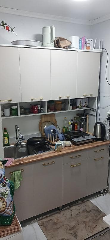 двухэтажных домов в бишкеке: 32 м², 2 комнаты, Теплый пол — 6