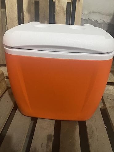 mini refrigerator: Портативный термоконтейнер на колёсах с выдвижной ручкой. - Объем — 7
