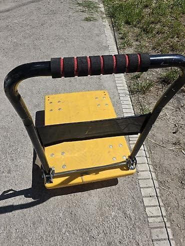 Садово-строительная тачка и тележка, Пластиковая, Четырехколесная