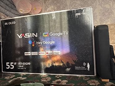 Телевизор YASIN 55" LED-55Q90 - Диагональ: 55" (138 см) - Разрешение