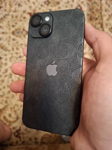 apple 13 mini: IPhone 14, Б/у, 256 ГБ, Черный, Защитное стекло, 78 % — 2