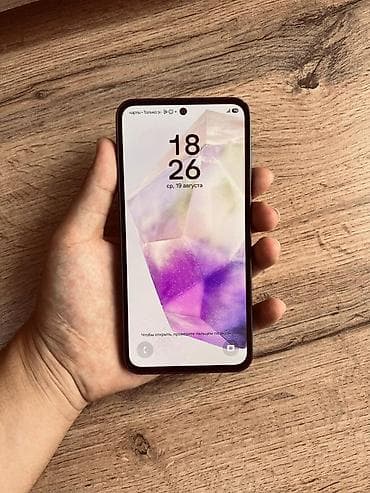 beeline smart: Samsung Galaxy A35 5G, Б/у, 128 ГБ, цвет - Черный, В рассрочку, 2 SIM — 2