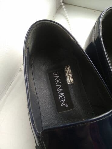 Оксфорды: Туфли мужские лакированные,кожаные,производство Турция, состояние — 2