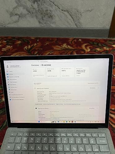 ноутбук 14: Ноутбук Microsoft Surface Laptop - Экран: 13.5", сенсорный PixelSense — 3