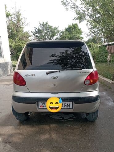 арзан баада машиналар: Daewoo Matiz: 2002 г., 0.8 л, Механика, Бензин, Хетчбек — 2