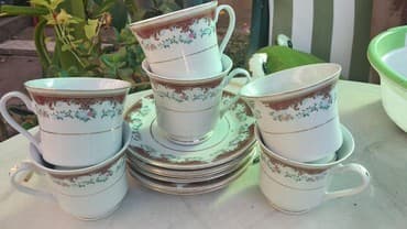 пасуда комплект: Продам новые наборы посуды.не пользовались.В розовой коробке-450 — 3