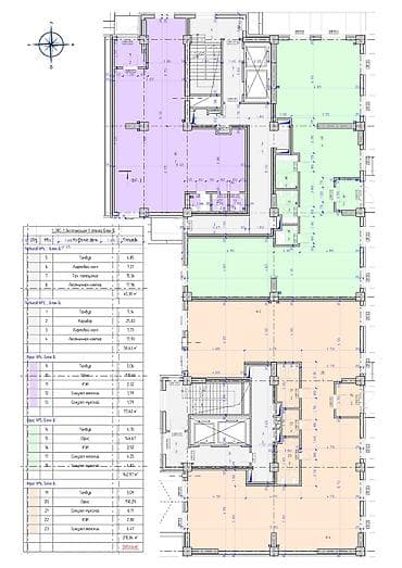 продажа нежилого помещения: Продажа офисов 211 м², Без ремонта, Без мебели, Многоэтажное здание, 1 этаж — 2