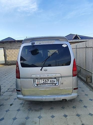 авариные авто: Nissan Serena: 2001 г., 2 л, Вариатор, Газ, Минивэн — 4