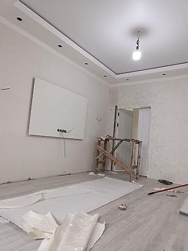 Сантехнические работы: Натяжной потолок Матовое Монтаж — 6