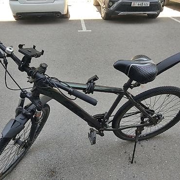 Горный велосипед с колесами 26". Прочная алюминиевая рама