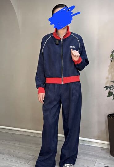 oversize: Спортивный костюм, Куртка, Китай, Оверсайз — 1